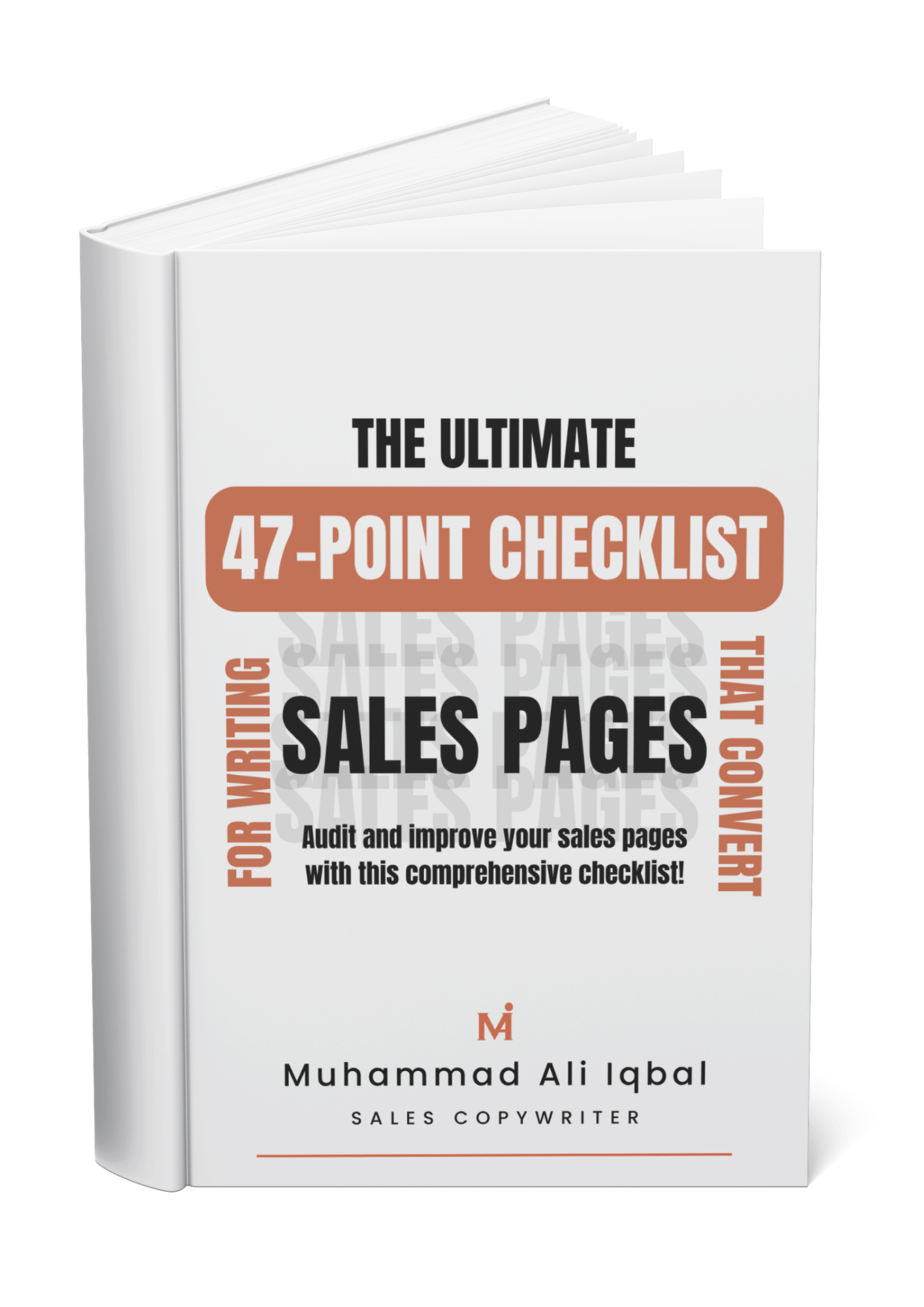 The Ultimate Checklist for Writing Sales Pages That Convert- Cover